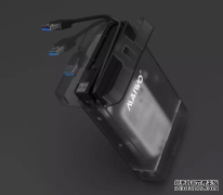 MAIWO K10535 自带数据线收纳的硬盘盒